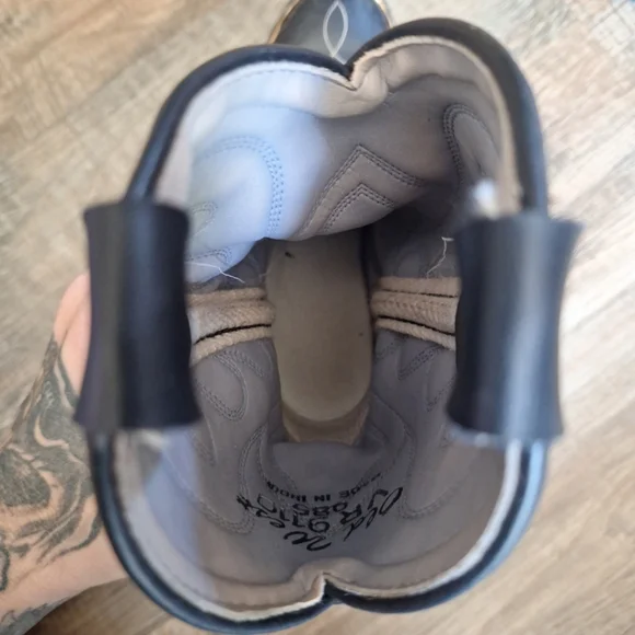 Old West Unisex Black Western Boots size 085/8.5 - Picture 11 of 12